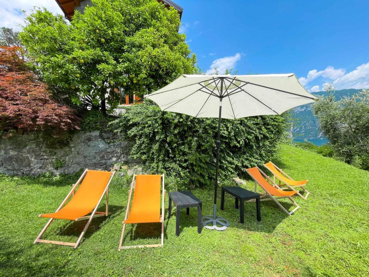 Appartamento Tivano Balcone Con Vista Lago Bellagio Esterno foto